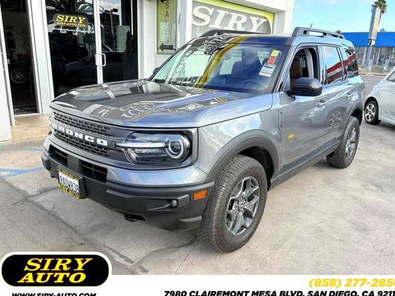 FORD BRONCO SPORT 2022 3FMCR9D91NRD25727 image
